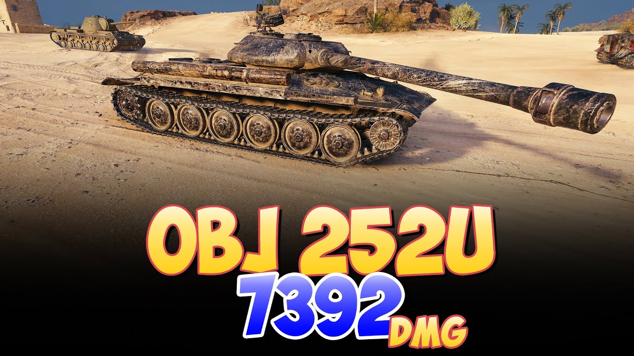 Obj 252U - 2 Kills 7.3K DMG &bull; World Of Tanks