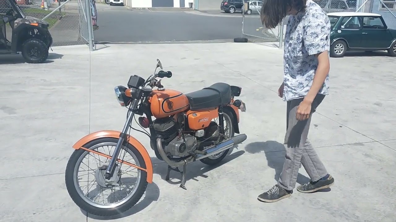 1976 CZ 125 daily rider