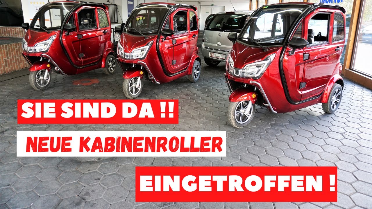⚡️ Elektro Kabinenroller ⚡️ 25 Km/H Gebraucht und NEU | eLizzy Premium |