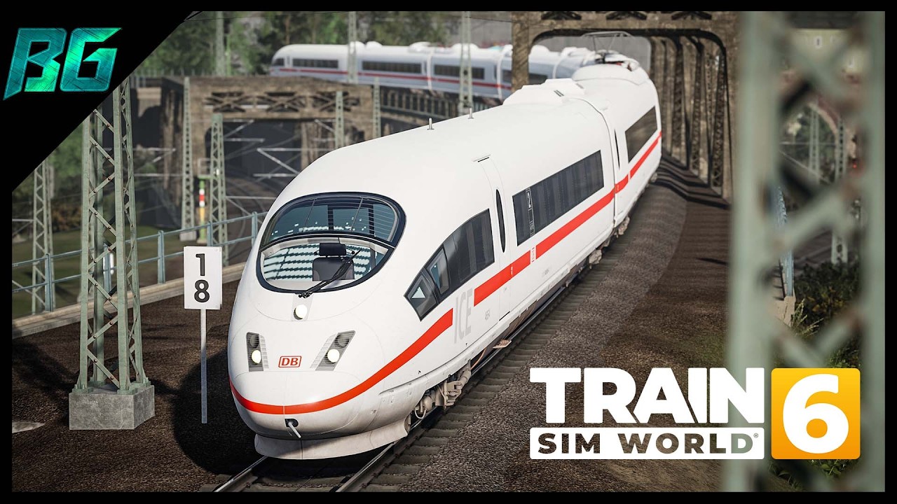 High Speed Express Thru Germany | Train Sim World 6