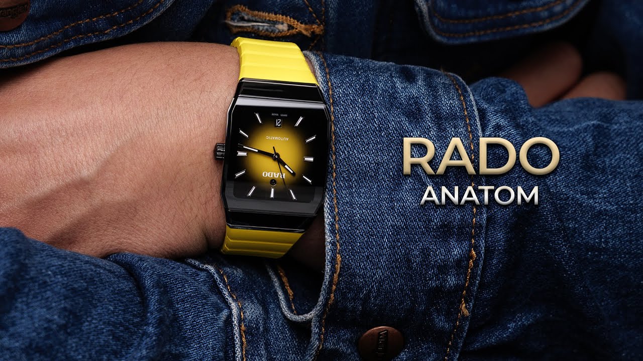 RADO Anatom : plutôt jaune citron, rouge pamplemousse ou citron vert ?