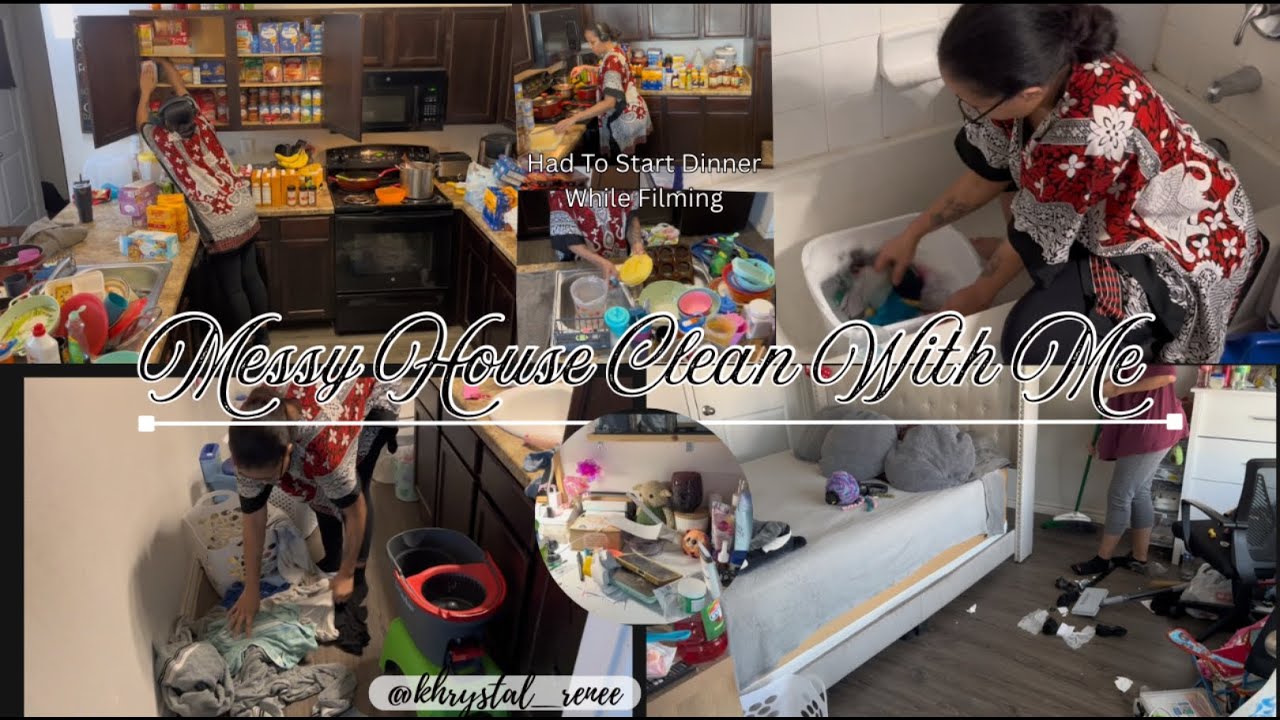 *NEW*REALISTIC APARTMENT CLEANING MOTIVATION/ CLEAN WITH ME/KHRYSTAL RENÉÉ/2025