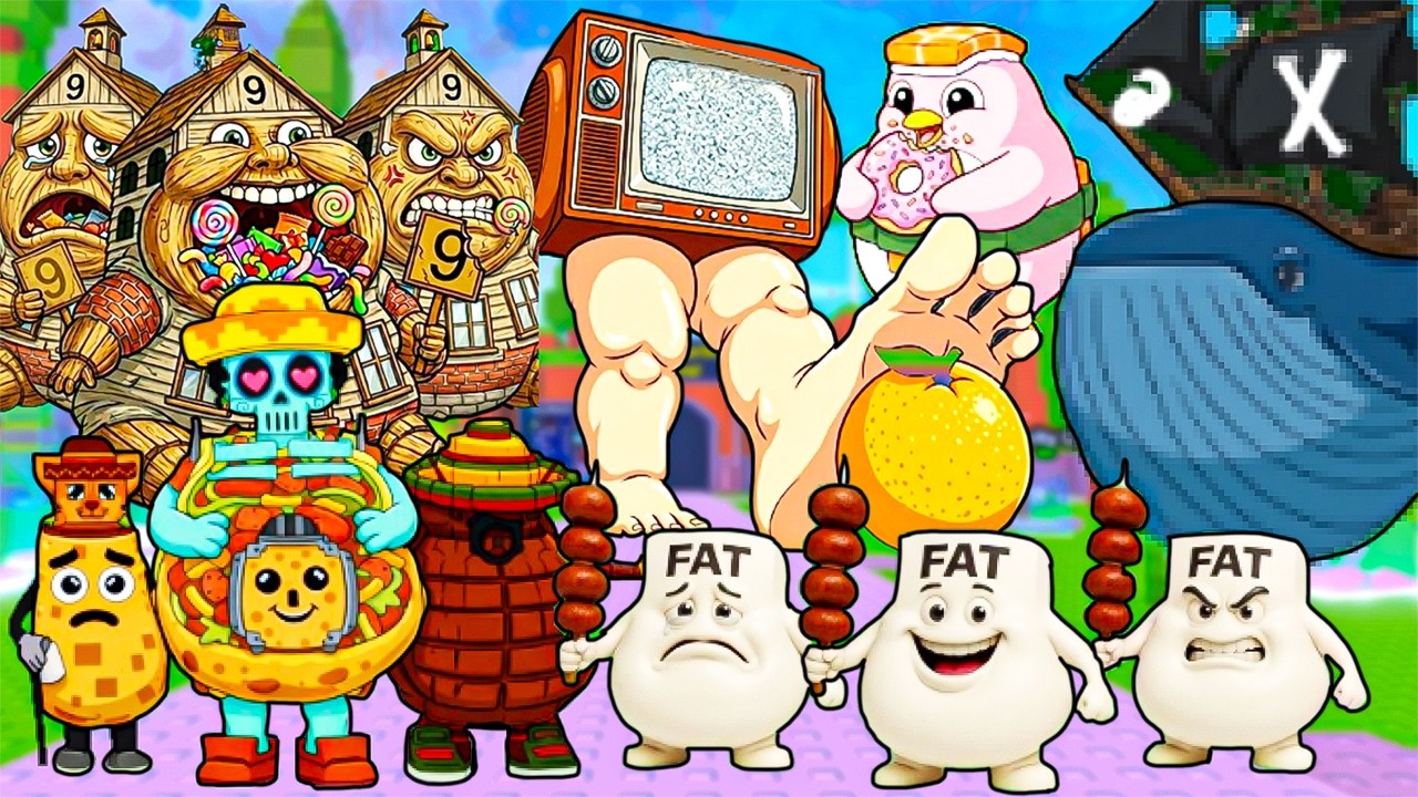 Как получить ВСЕ 6 НОВЫХ BRAINROTS в Find The Fat Brainrots [195] Roblox
