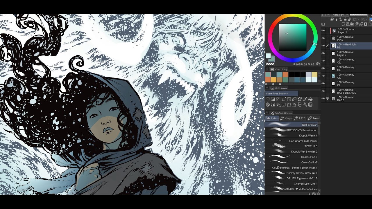 🔴 Tips for Coloring Covers on this AMAZING Kickstarter Cover from Rebekah Isaacs