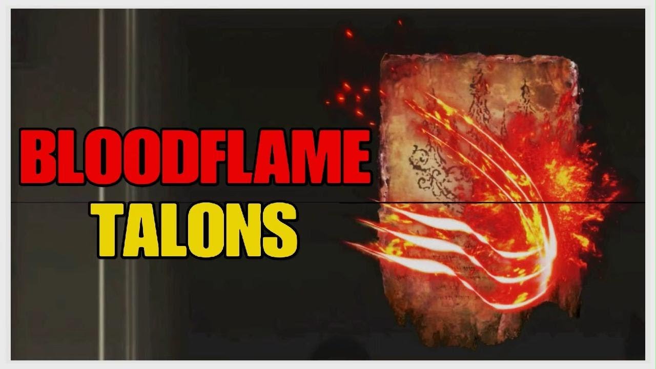 ELDEN RING- Bloodflame Talons (Incantation)