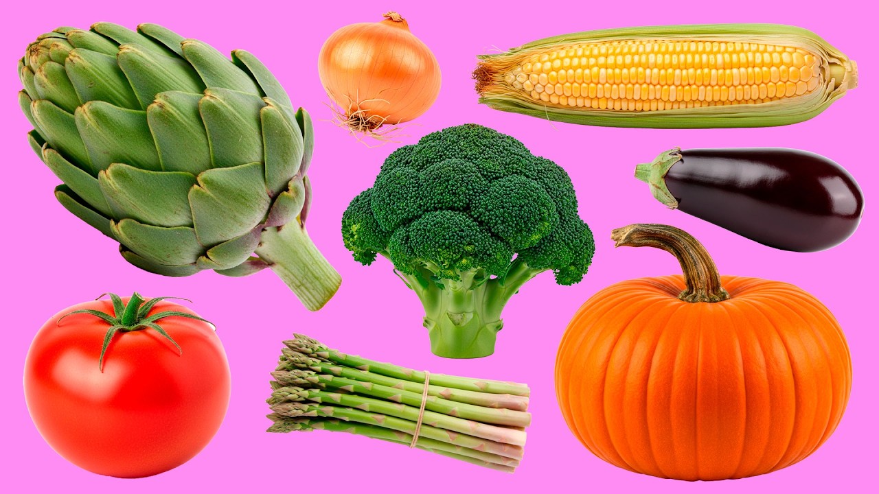 Learn French Food Vocabulary – 25 Vegetables | Légumes en français pour débutants