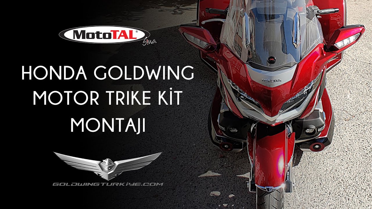 Honda Goldwing 2020 Motor Trike Kit Montajı.