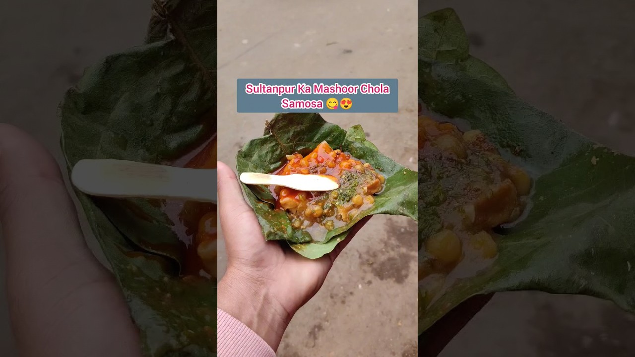 Sultanpur Ka Mashhoor Chaat #shorts #streetfood #samosachaat #chaat #sultanpur #samosachaat