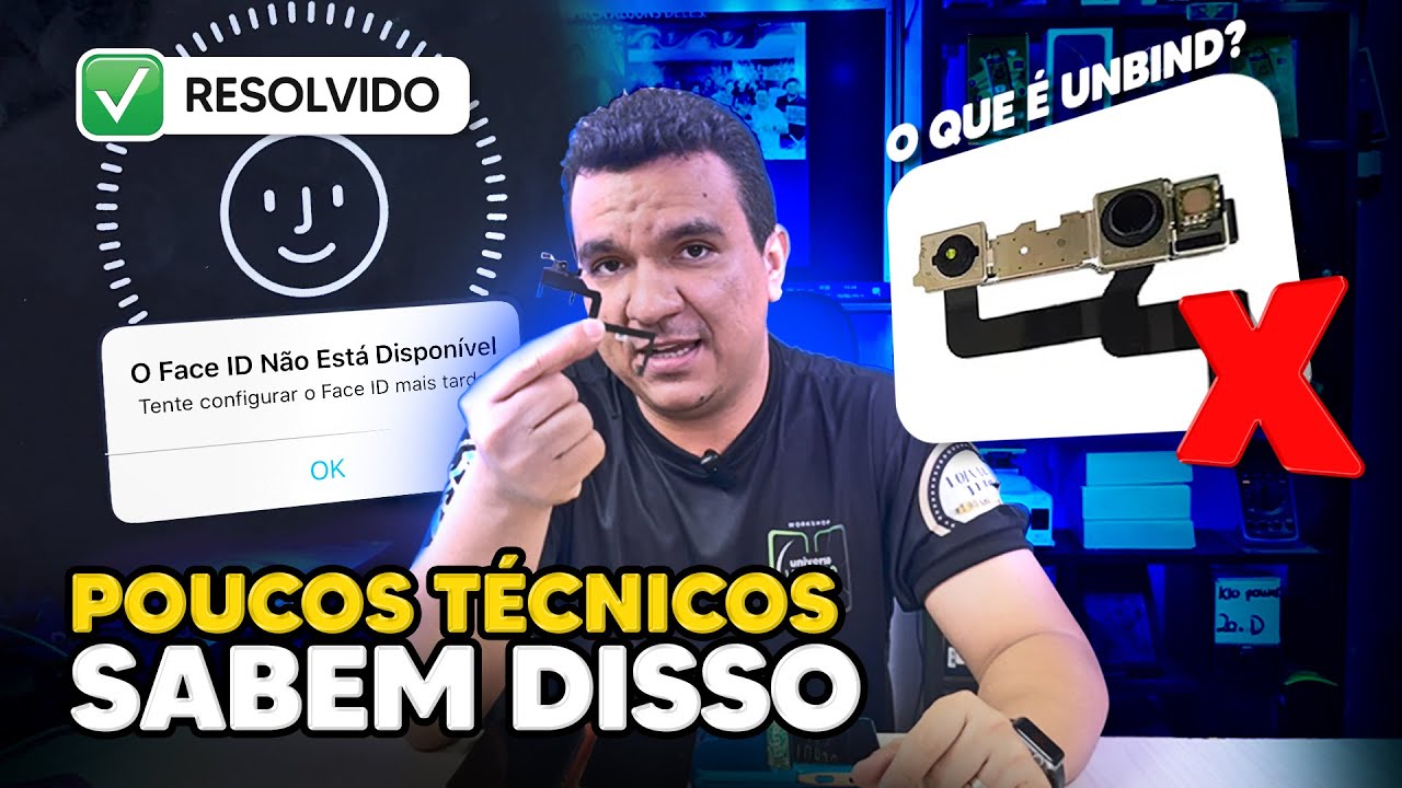 Como resolver Face-ID OFF sem o uso de TAG nos iPhones com dica MUITO valiosa (unbind)