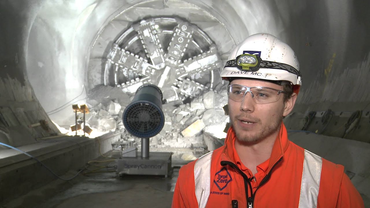Crossrail tunnelling: TBM Victoria breaks into Liverpool Street station