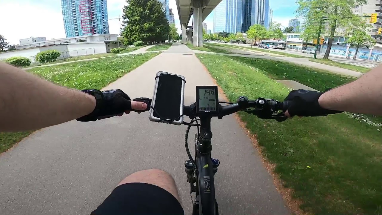 Burnaby to Vancouver Ebike ride