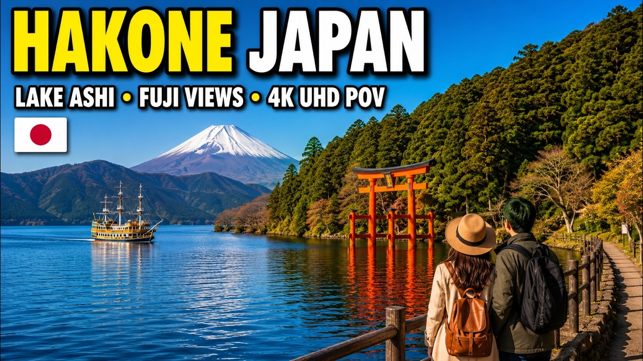 Mount FUJI & HAKONE JAPAN 4K POV UHD