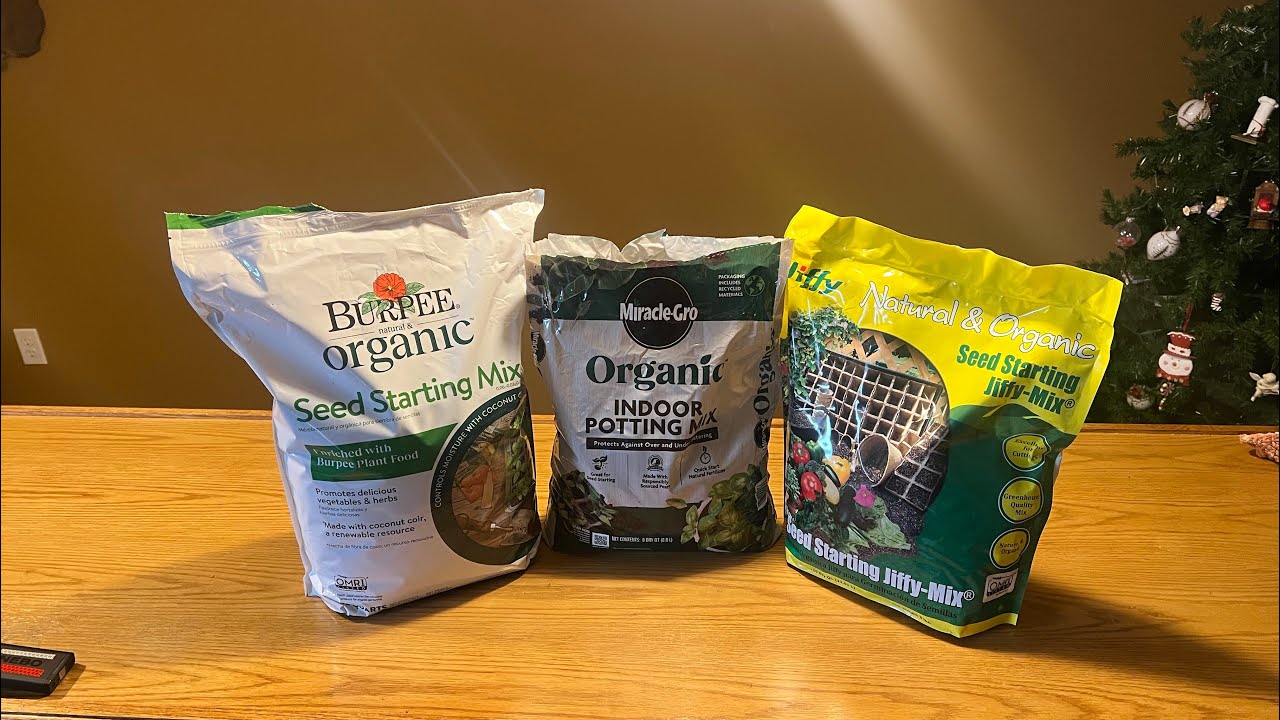 What Seed Starting Mix Is A Dud! #garden #grow lights #seed starter