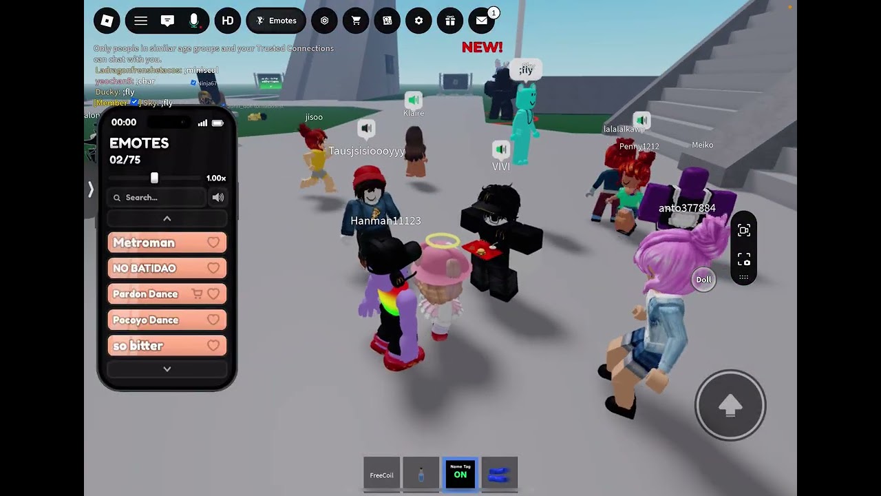 Voice reveal