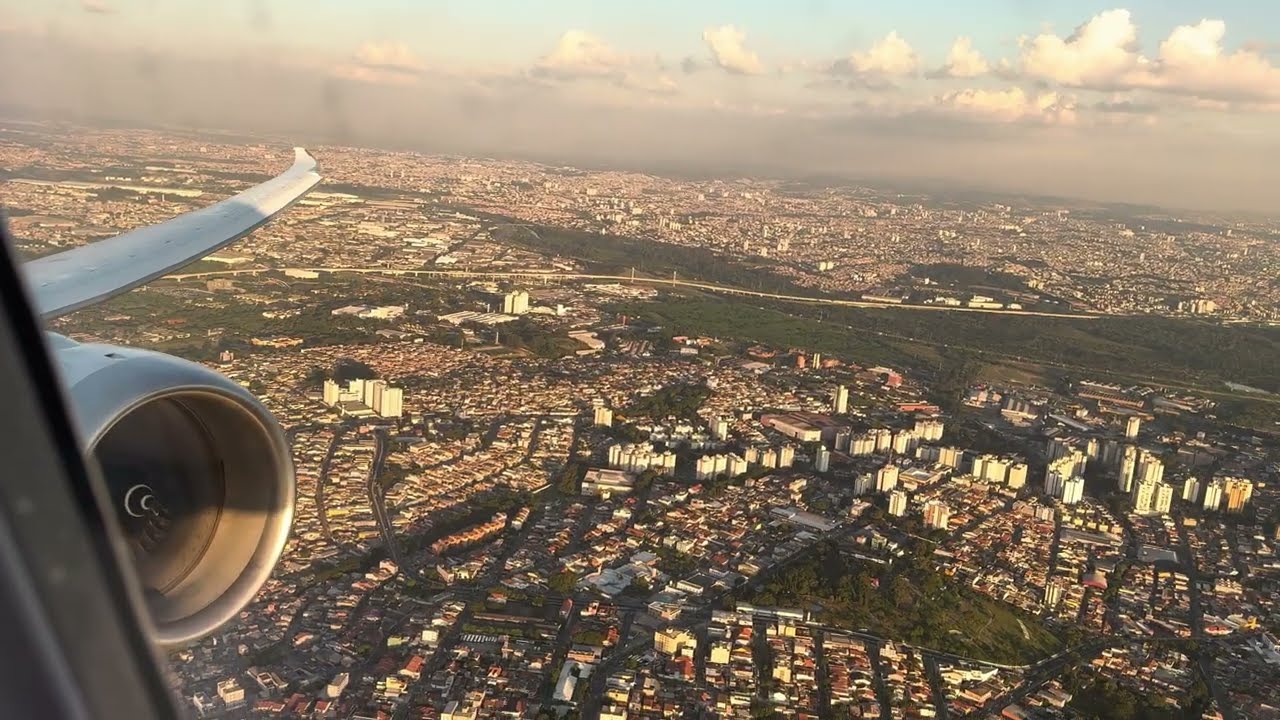 LATAM Airlines Boeing 787-9 Take off from São Paulo (GRU/SBGR)