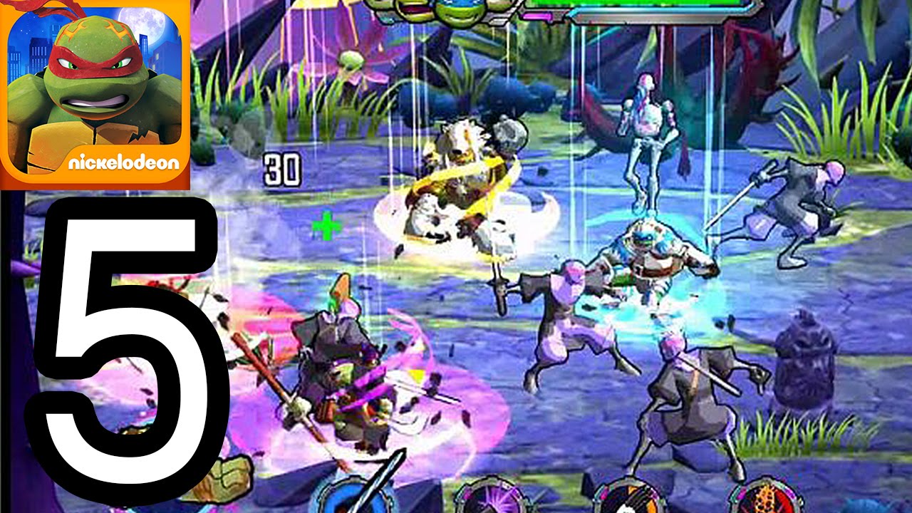 TMNT: Portal Power - iPhone Gameplay Walkthrough Part 5: Magma World