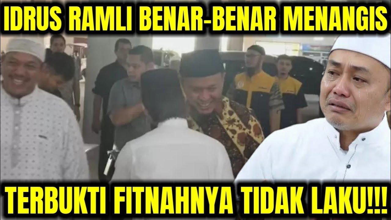 DETIK-DETIK JAMAAH IDRUS RAMLI BUBAR!!! IDRUS RAMLI KEJANG-KEJANG JUALAN WAHABINYA GAK LAKU LAGI!!