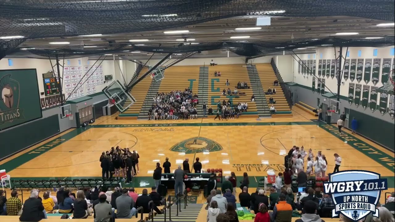 Traverse City West welcomes the Central Trojans to Titan Arena for a Double Header! 2 3 26