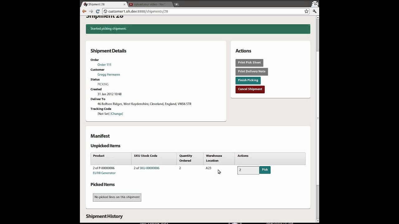 How to pick pack & ship with OrderHarmony
