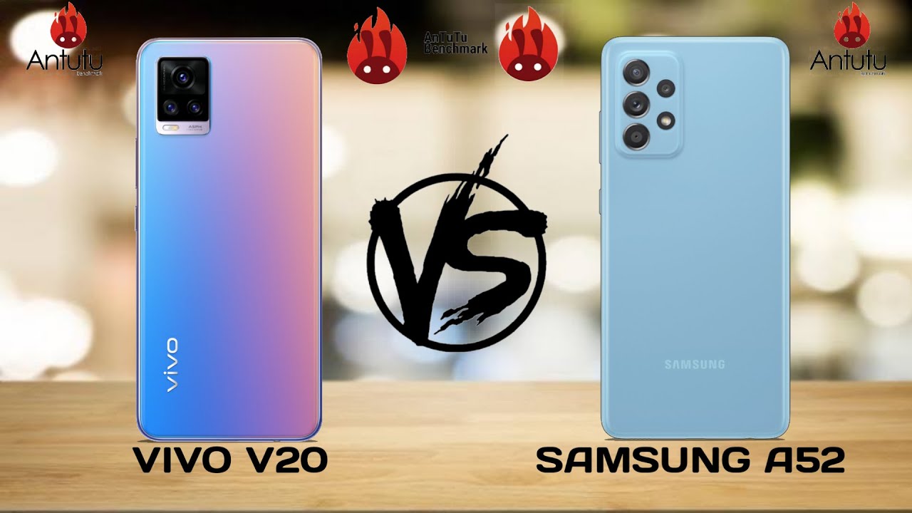 Vivo V20 vs Samsung Galaxy A52