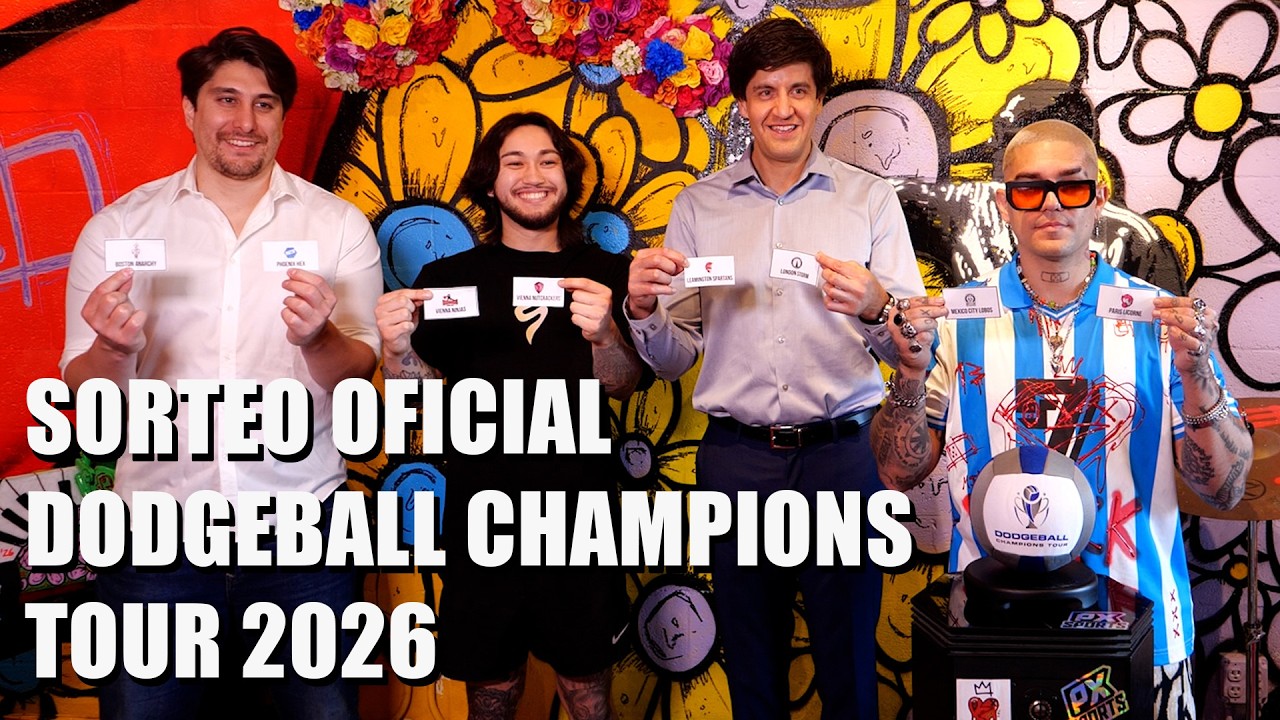 Sorteo Oficial Dodgeball Champions Tour 2026