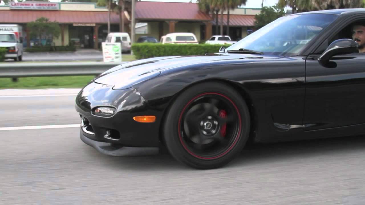 Two V8 RX-7's and a Camaro SS