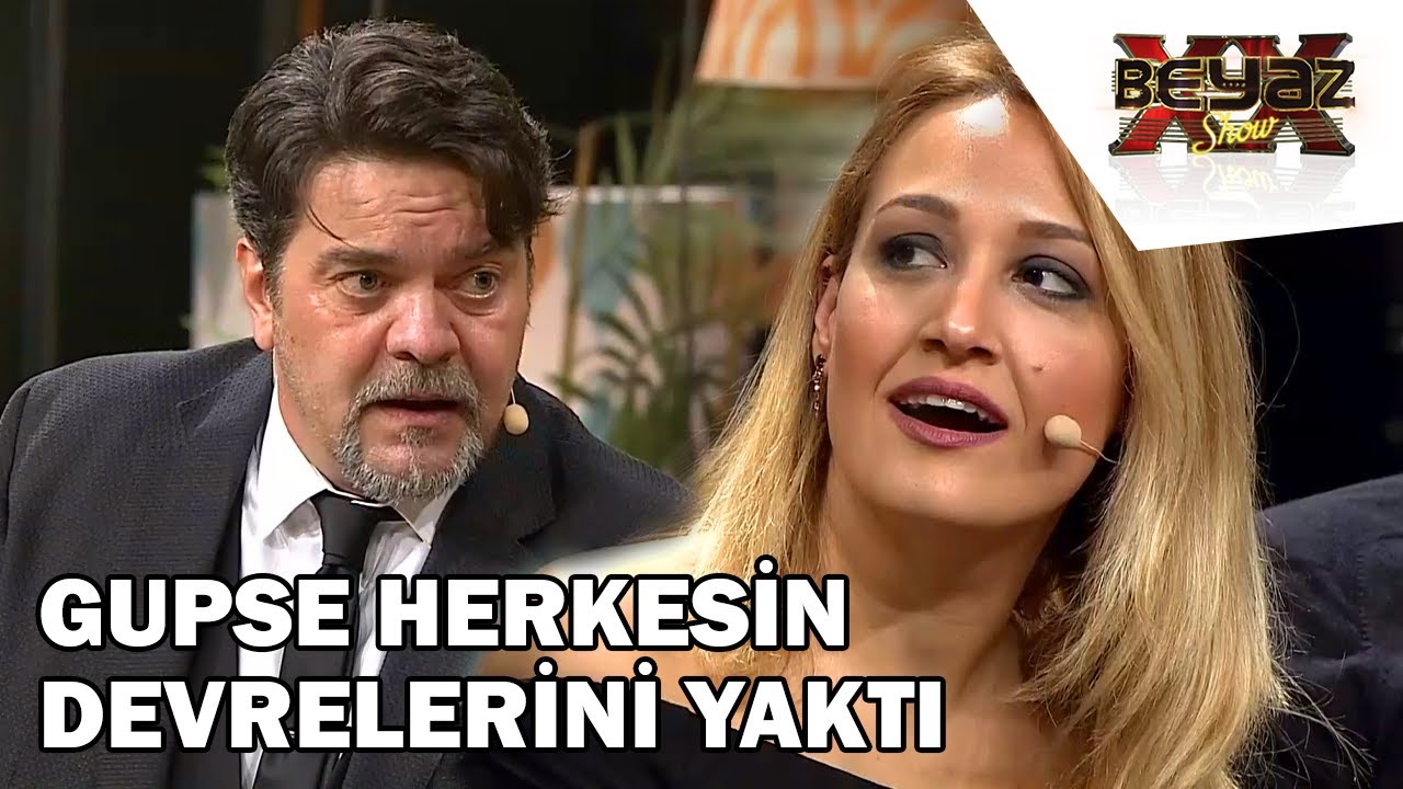 Beyaz, Gupse'nin Sorusunun İçinde Çıkamadı!   - Beyaz Show