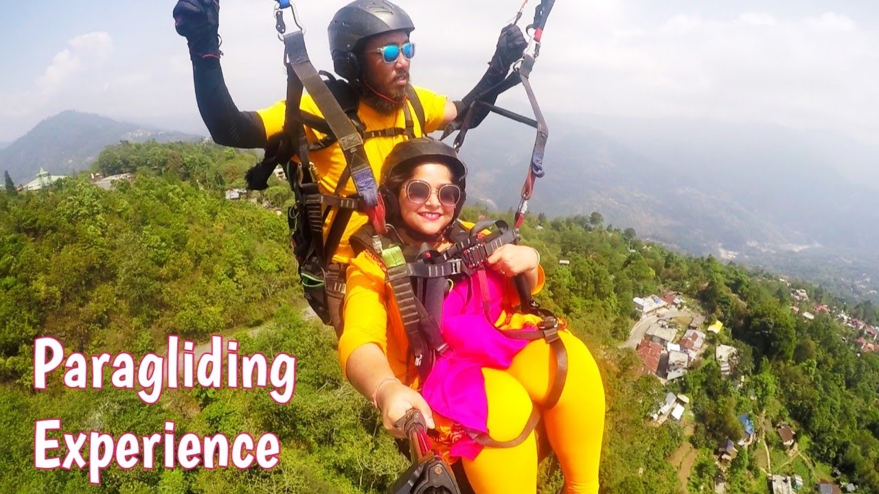 My First Paragliding Experience| Paragliding At Delo Near Kalimpong | Easy Paragliding With details