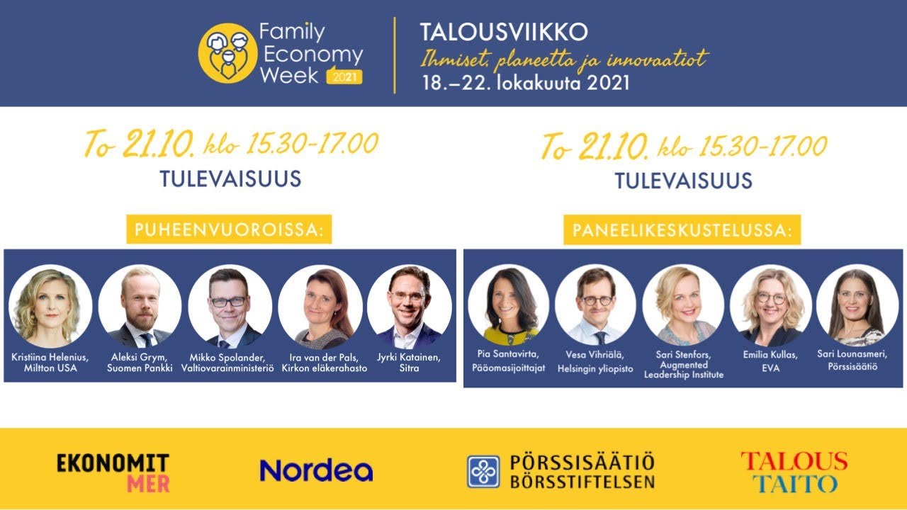 Talousviikko 2021: Megatrendit