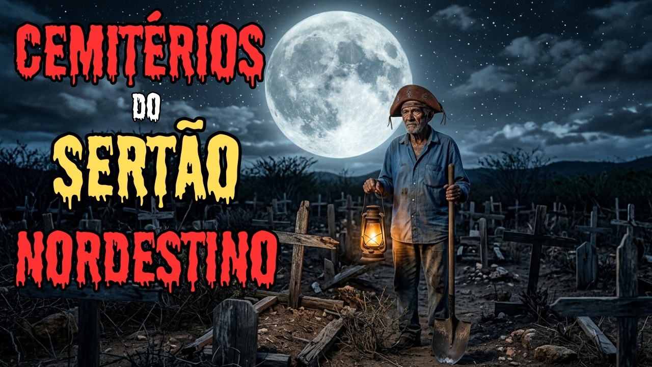 5 Relatos Assustadores em Cemitérios Antigos do Sertão ( Histórias Reais)