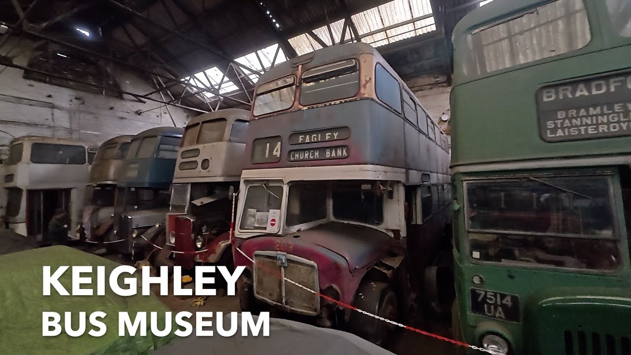 Keighley Bus Museum  Lets have a browse inside and explore the exhibits  Twilight Running Open Day