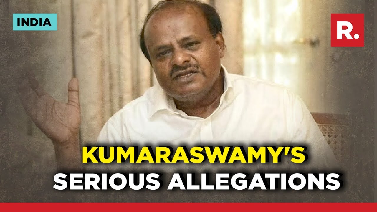 Kumaraswamy attacks Cong alleging IAS officer 'serving' opposition leaders