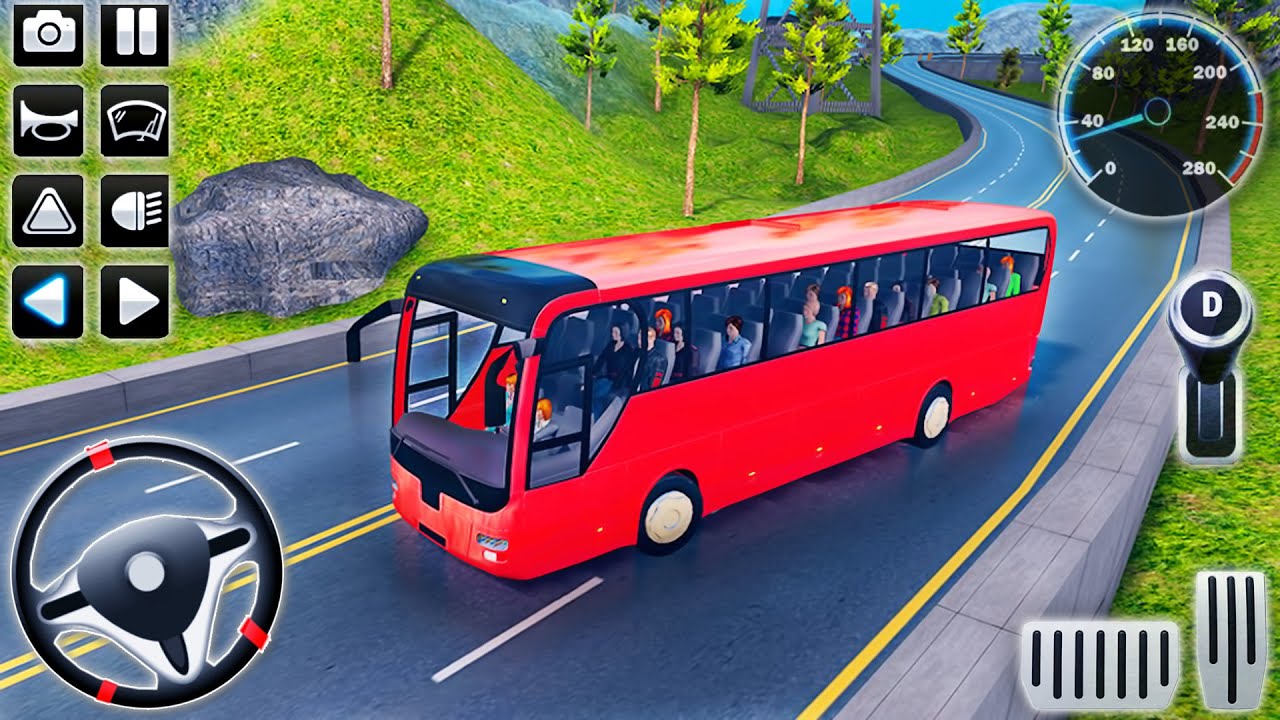 Euro Coach Bus Simulator #2 - Real City Bus Driving - Android GamePlay