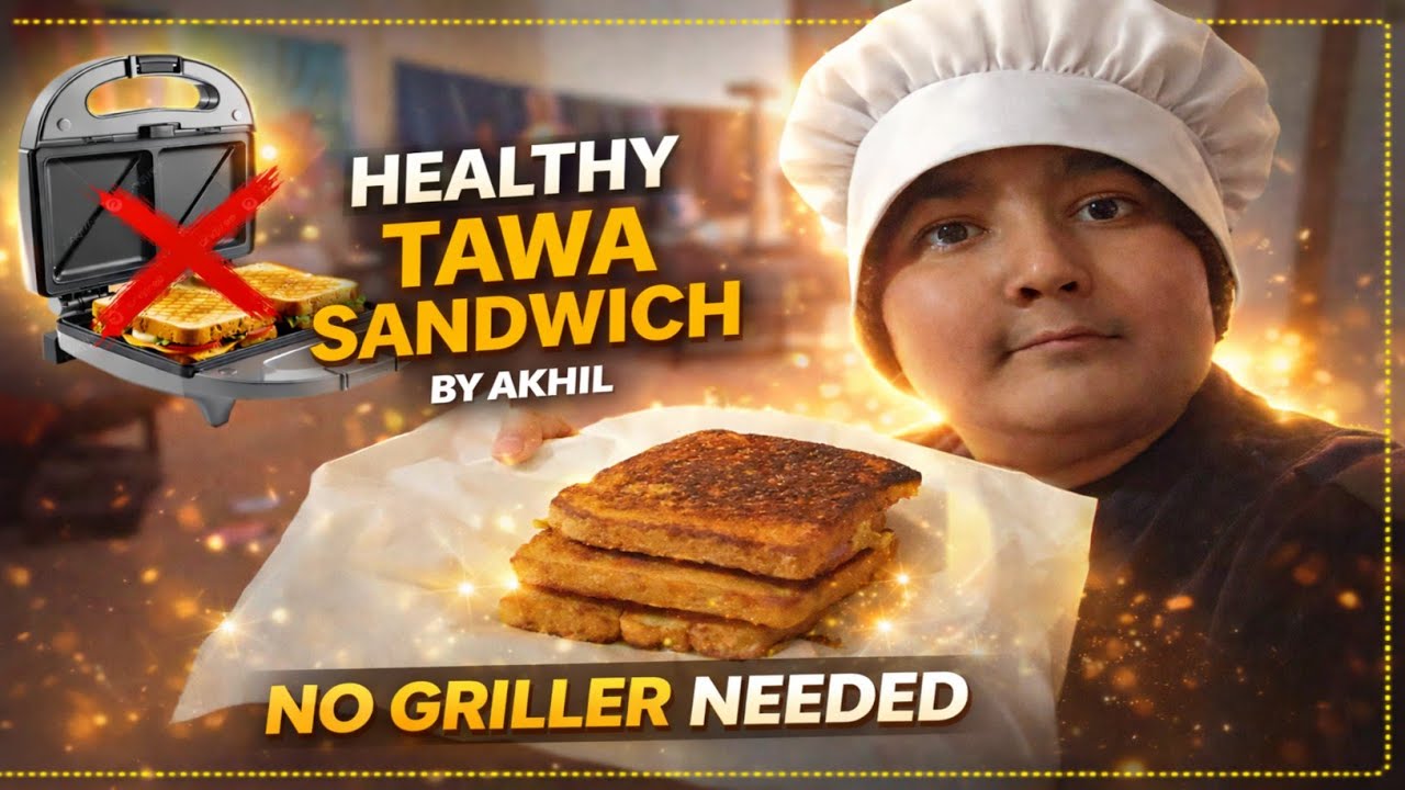 🥪 Bread Sandwich recipe by Chef Akhil😄