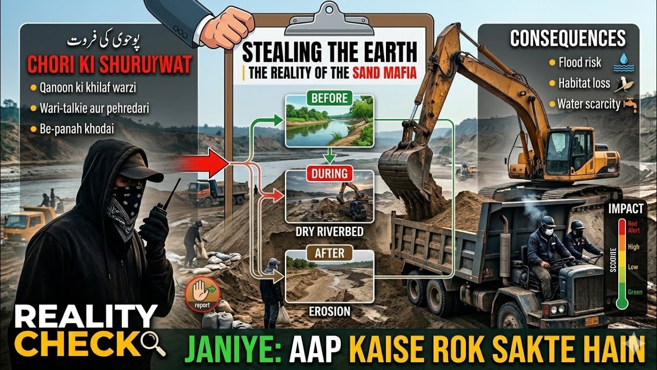 Stealing the Earth | The Reality of the Sand Mafia | Reality Check