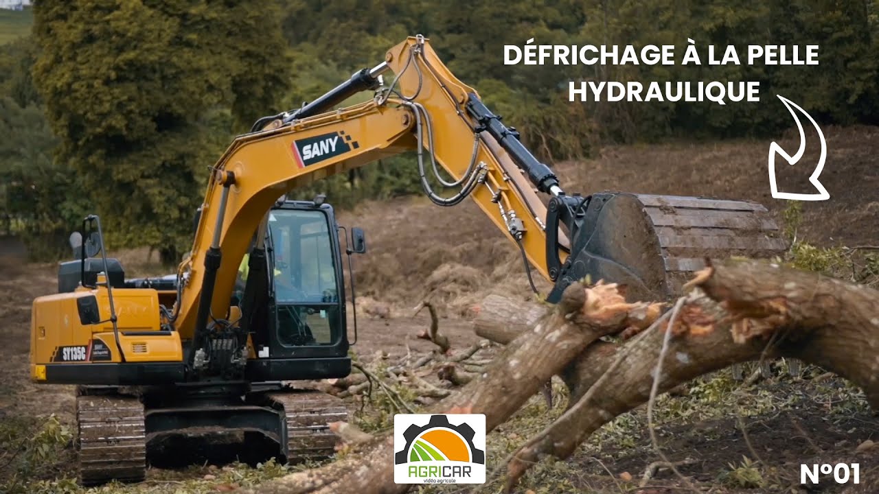🌱 DÉFRICHAGE D'UN TERRAIN AGRICOLE EN PENTE 🪵