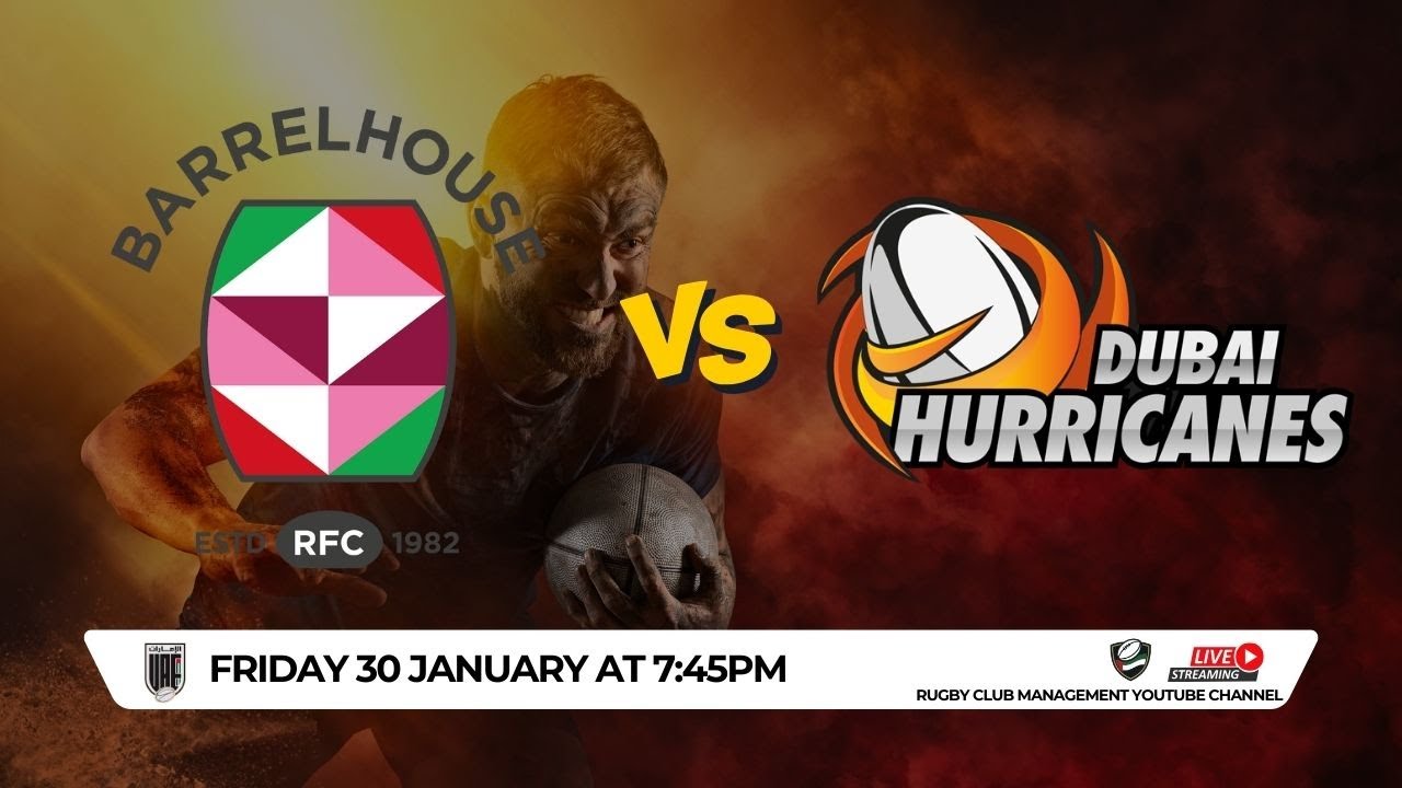 UAE RUGBY Division Two | Barrelhouse v Hurricanes