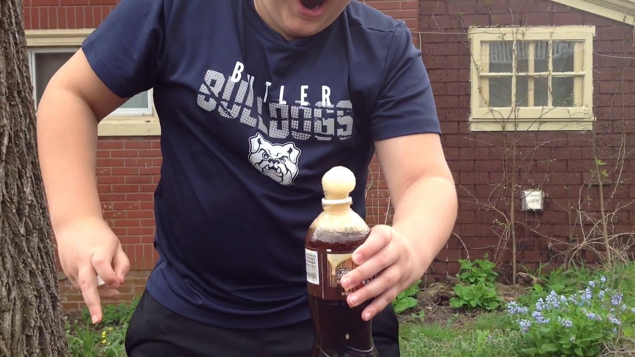 Soda root beer explosion 💥