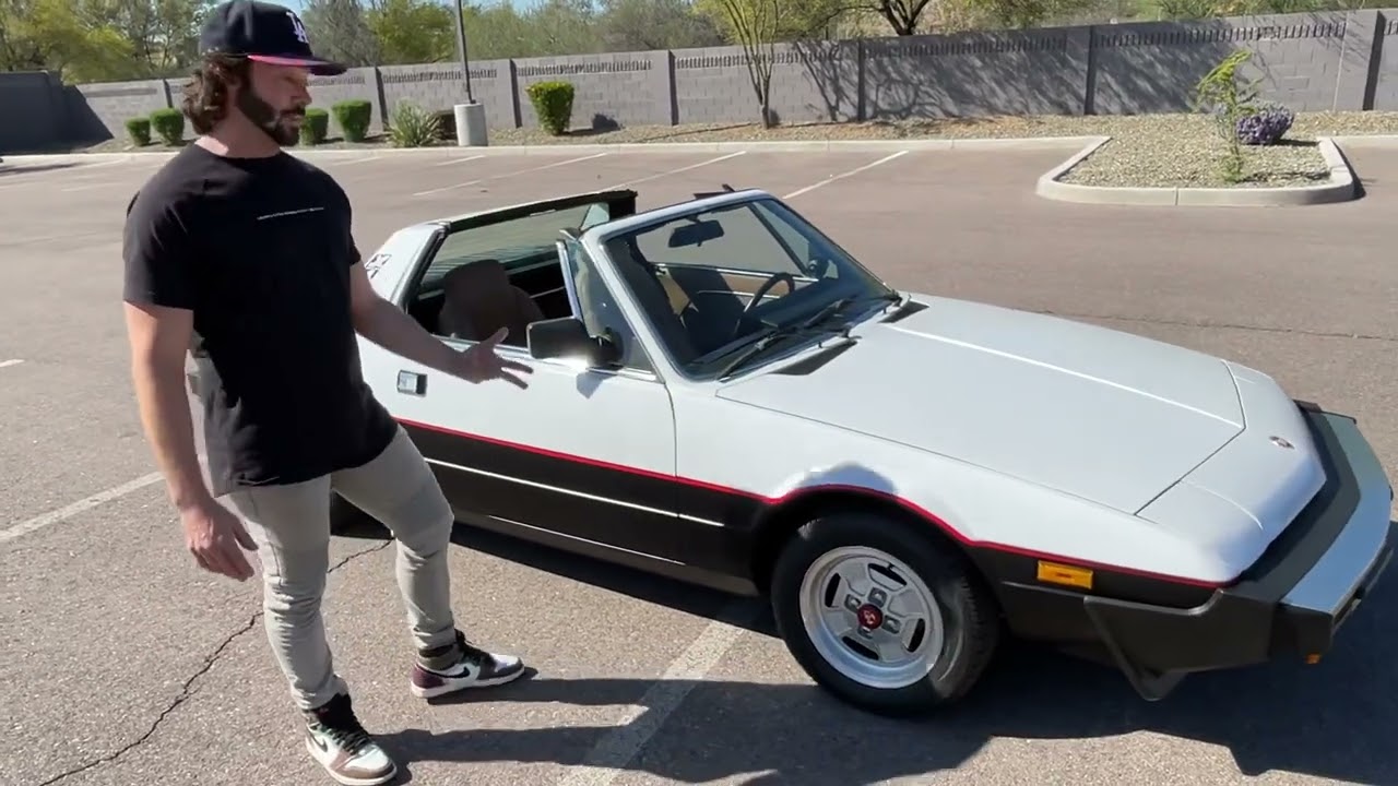 1981 Fiat X1/9 Walk Around
