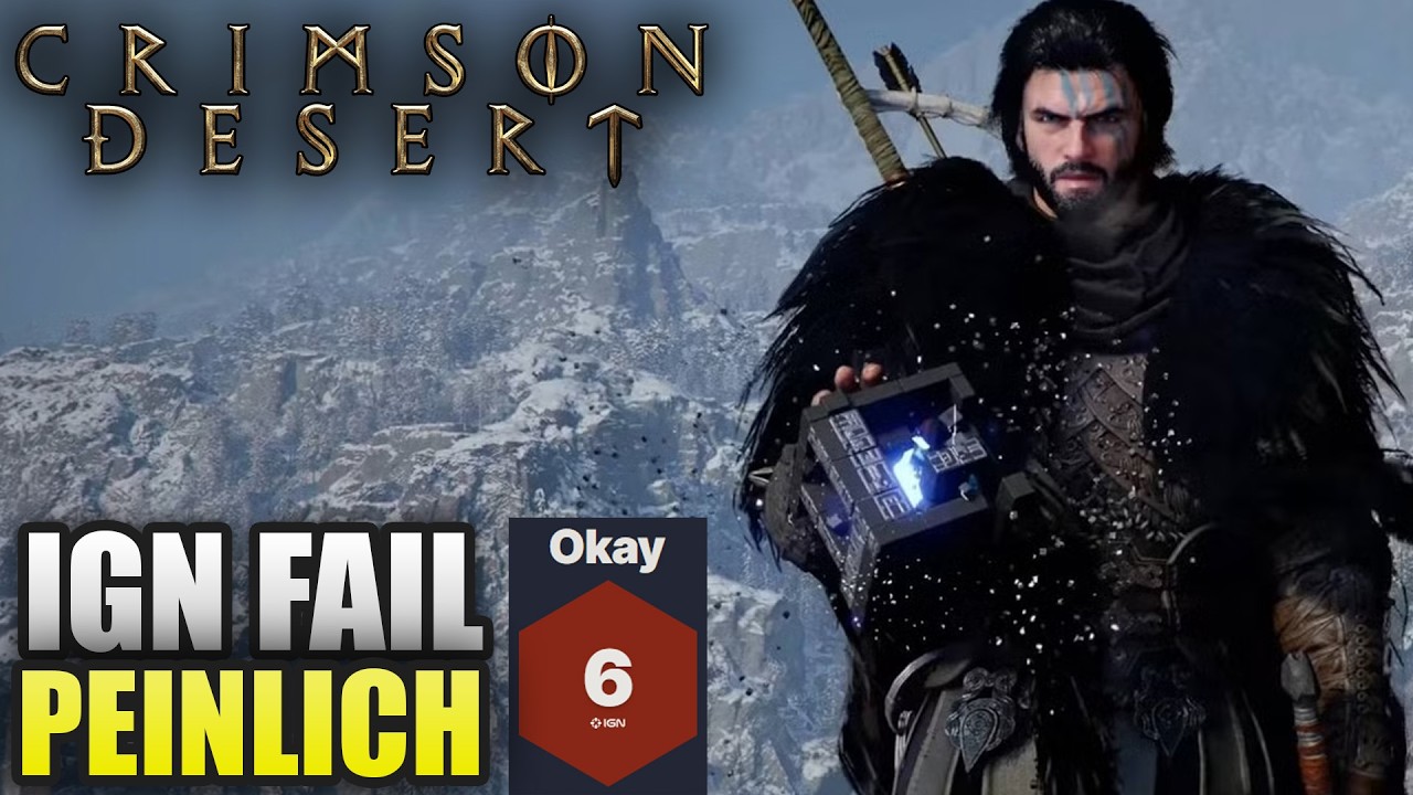Wie konnte IGN Crimson Desert so schlecht bewerten?!🤯Gaming-Website blamiert sich mit diesem Review