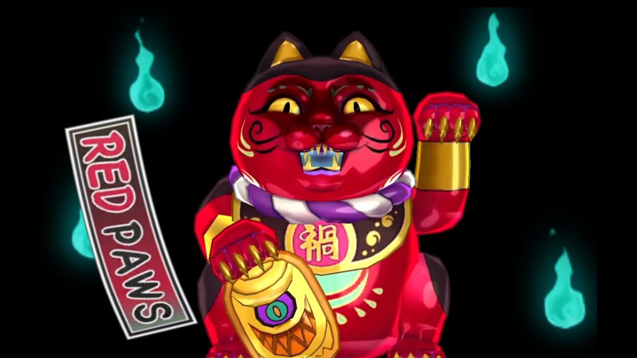 Yo-Kai Watch Blasters Master Mode (2.0) Red Paws fight