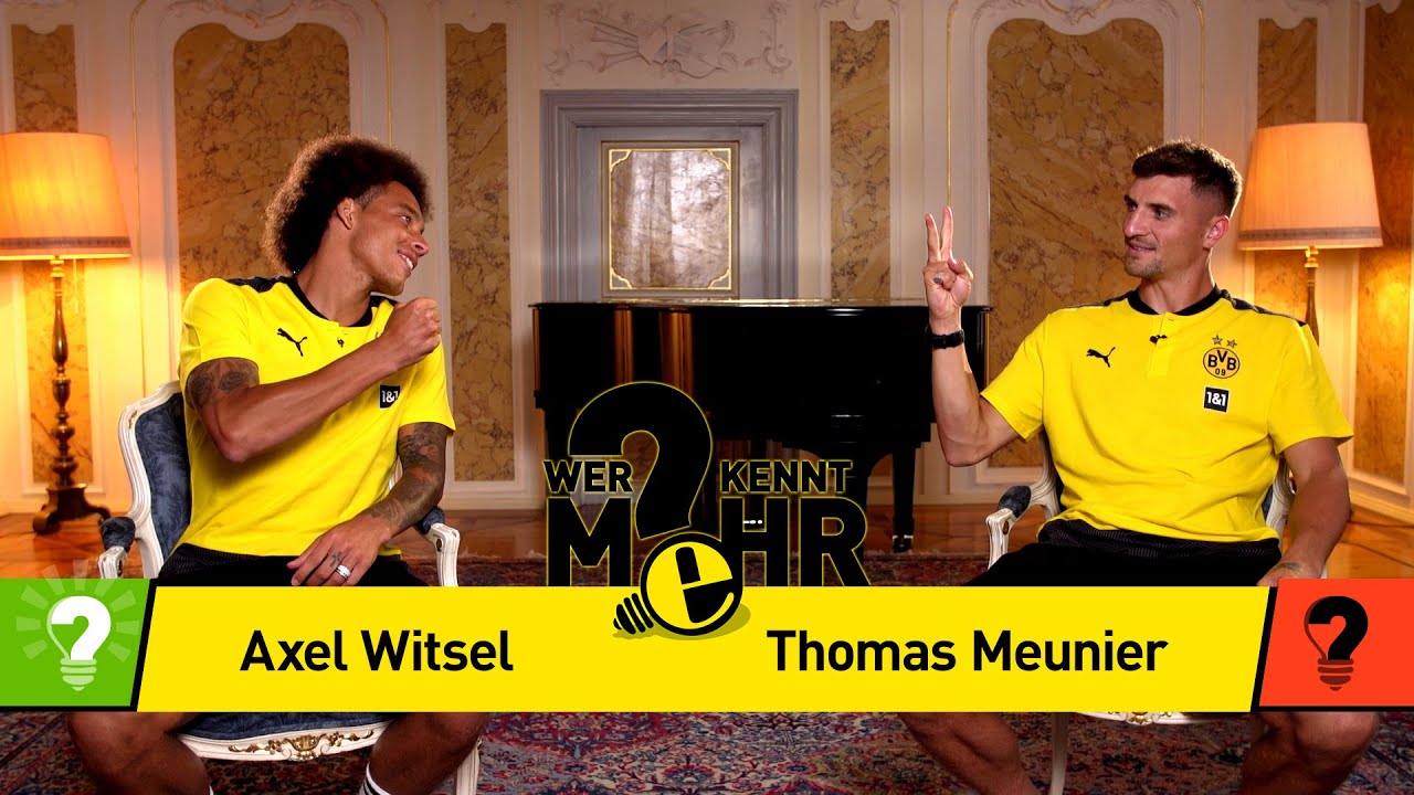 Axel Witsel vs. Thomas Meunier | Who knows more? - BVB-Challenge