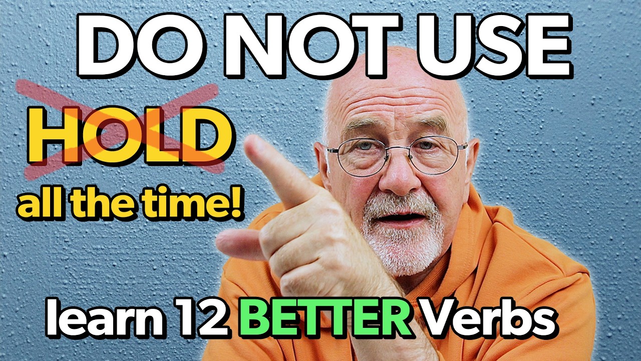 12 Verbs for What Hands Do (Each One Demonstrated)