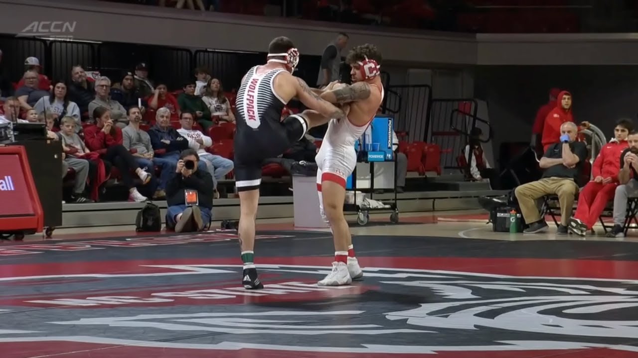 165lbs Julian Ramirez (Cornell) vs  AJ Kovacs (NC State)