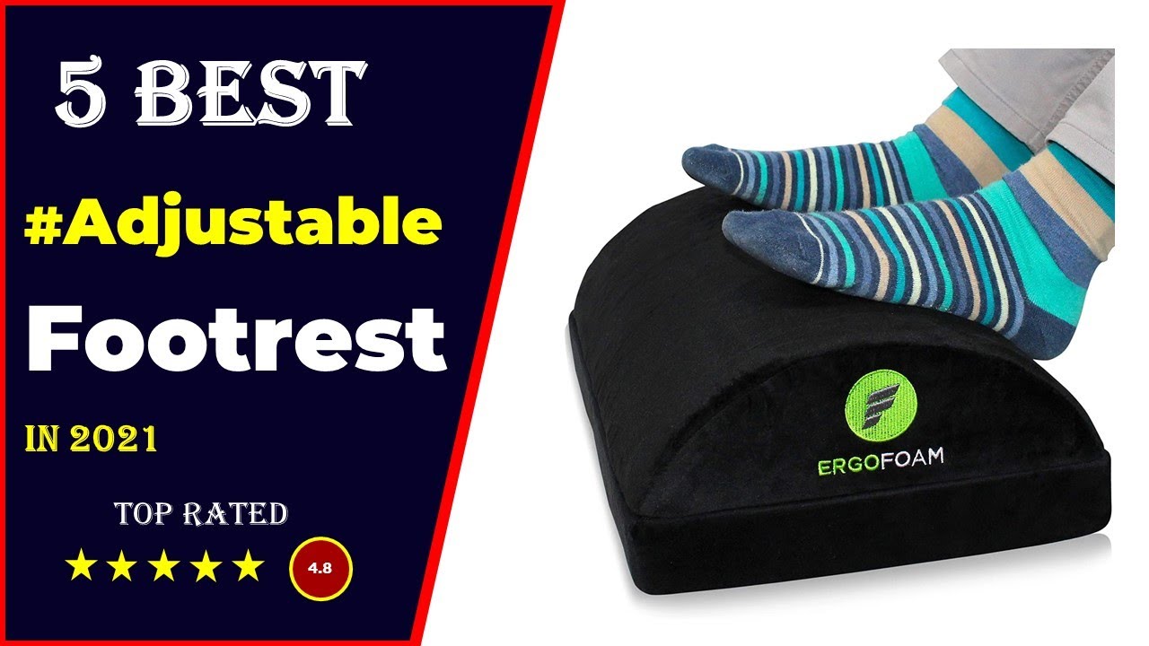 ✅ Top 5: Best Footrest For Under Desk 2021 [Tested & Reviewed]