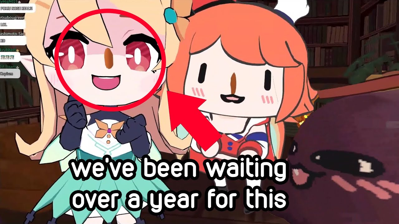 Don't let the Pomutori collab distract you from Pomu finally getting a nose【NIJISANJI EN】