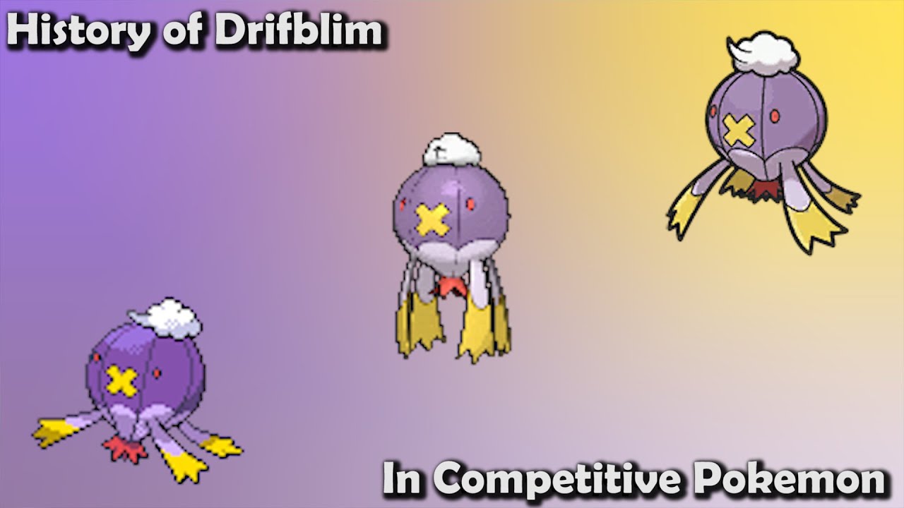 How GOOD was Drifblim ACTUALLY? - History of Drifblim in Competitive Pokemon