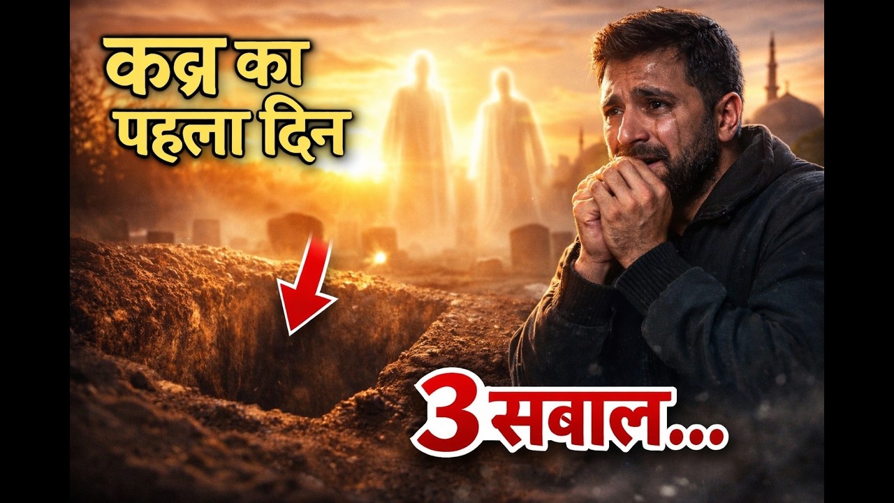 कब्र में क्या होगा?