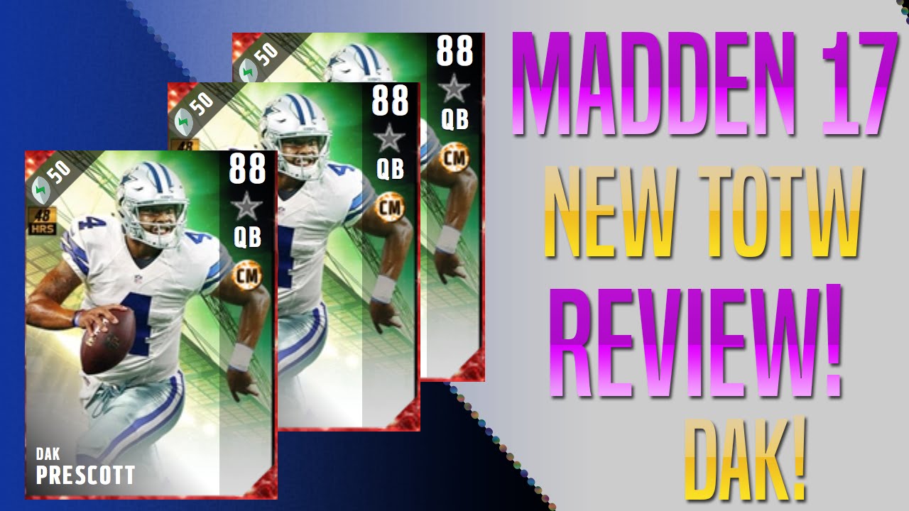 MUT 17 - Preseason TOTW Review! Before You Buy DAK...