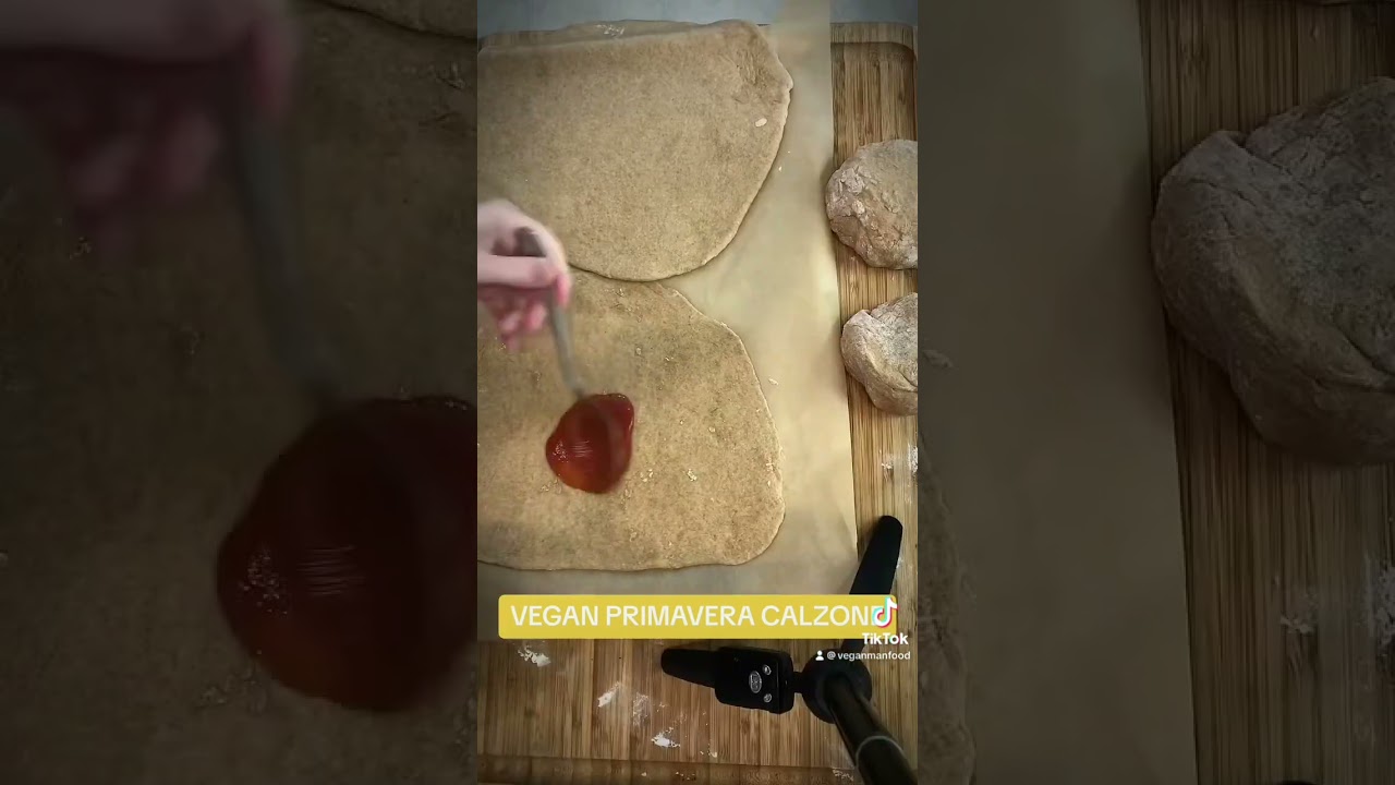 Vegan Primavera Calzone 